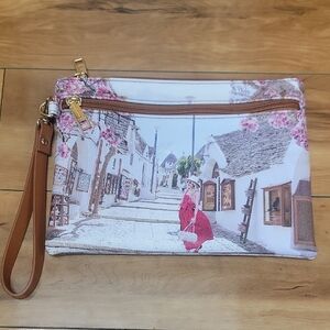 YNOT? Collections Scenic Wristlet With Wrist Strap